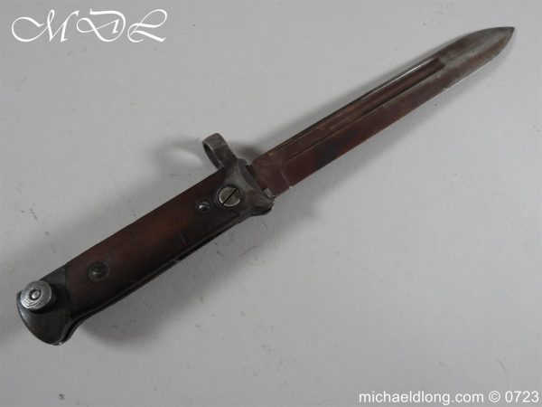 Italian M1938 Latch Lock Folding Carcano Bayonet - Image 9