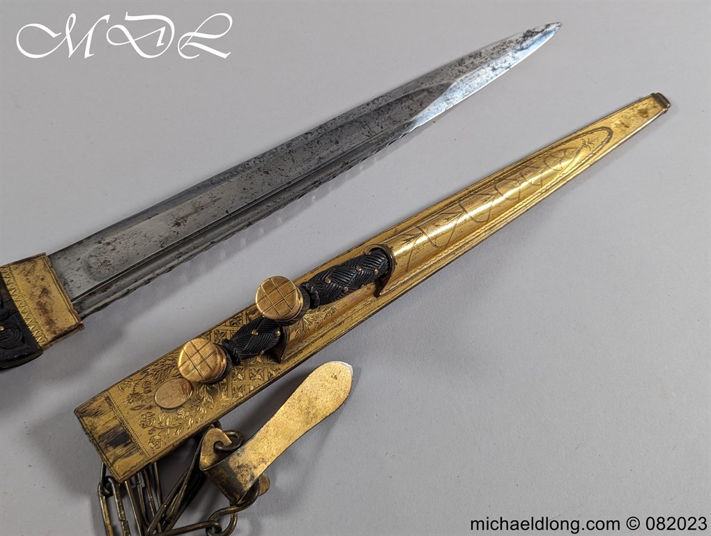 Scottish Georgian Dirk by Hunter - Clan Hamilton - Image 23