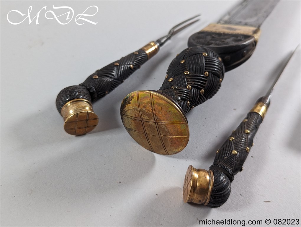Scottish Georgian Dirk by Hunter - Clan Hamilton - Image 19