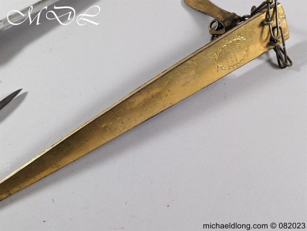 Scottish Georgian Dirk by Hunter - Clan Hamilton - Image 11