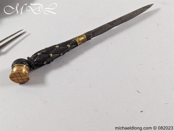 Scottish Georgian Dirk by Hunter - Clan Hamilton - Image 8