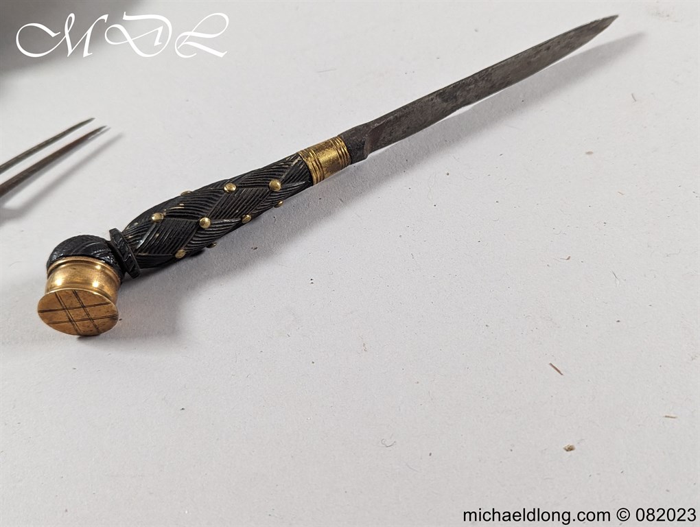 Scottish Georgian Dirk by Hunter - Clan Hamilton - Image 8
