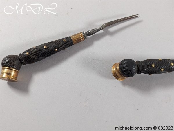 Scottish Georgian Dirk by Hunter - Clan Hamilton - Image 5