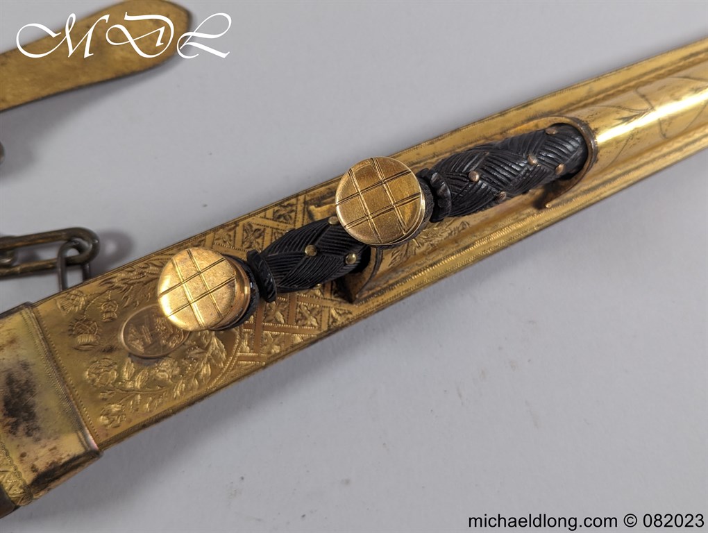 Scottish Georgian Dirk by Hunter - Clan Hamilton - Image 4