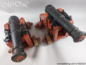 Victorian Signal Cannons and Carriages