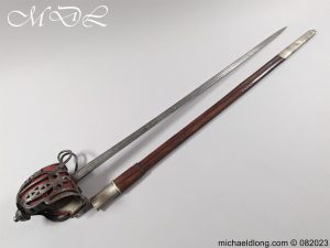 michaeldlong.com 0823203 300x225 Victorian Scottish Basket Hilt Officer’s Sword