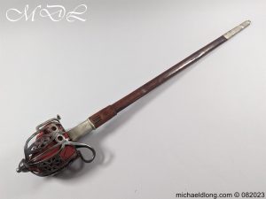 michaeldlong.com 0823225 300x225 Victorian Scottish Basket Hilt Officer’s Sword