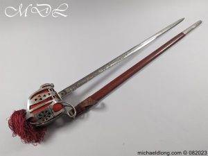 Royal Scots Fusiliers WW2 Officer’s Sword By Wilkinson