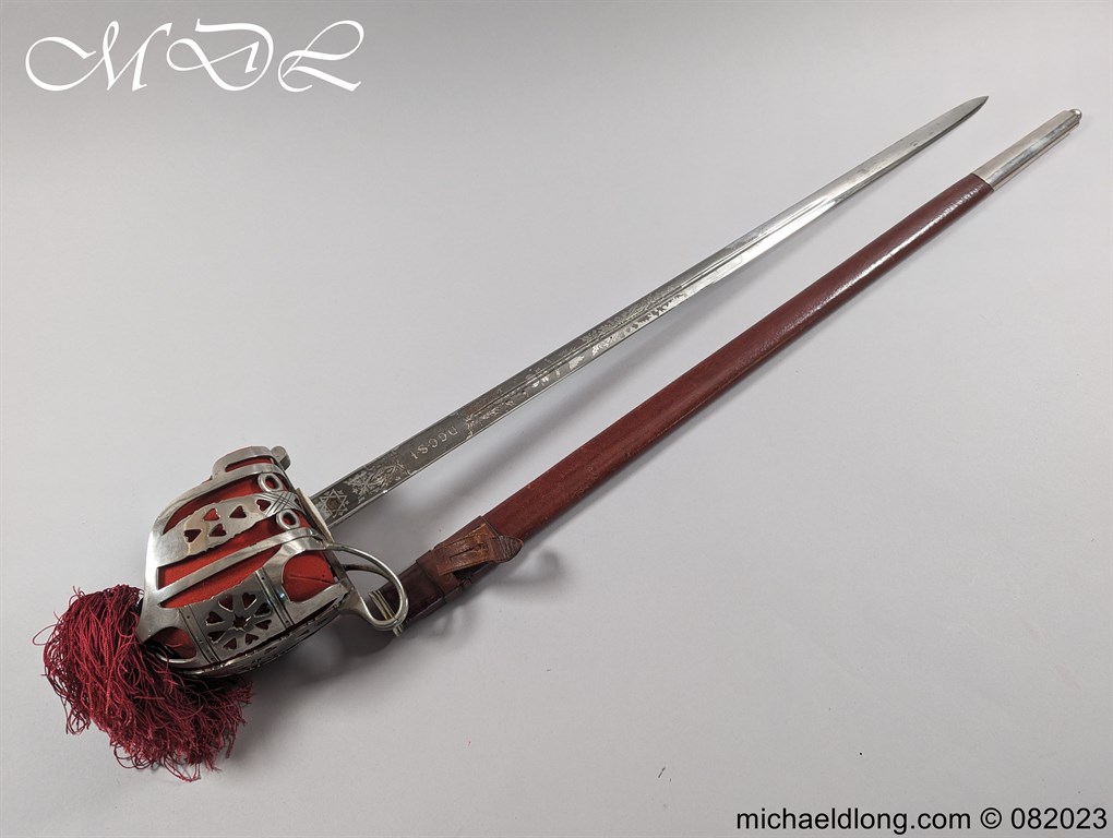Royal Scots Fusiliers WW2 Officer’s Sword By Wilkinson