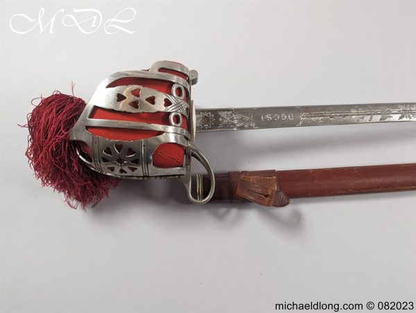 Royal Scots Fusiliers WW2 Officer’s Sword By Wilkinson - Image 2