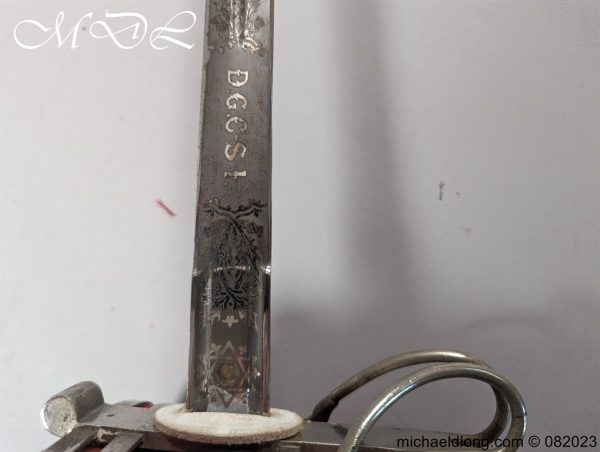 Royal Scots Fusiliers WW2 Officer’s Sword By Wilkinson - Image 13