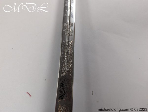 Royal Scots Fusiliers WW2 Officer’s Sword By Wilkinson - Image 9