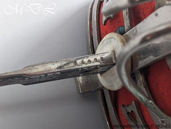 Royal Scots Fusiliers WW2 Officer’s Sword By Wilkinson - Image 7
