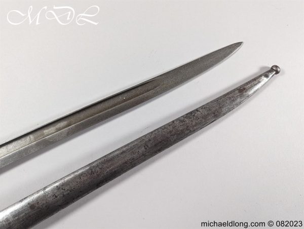 Portuguese Model 1885 Bayonet and Frog - Image 9