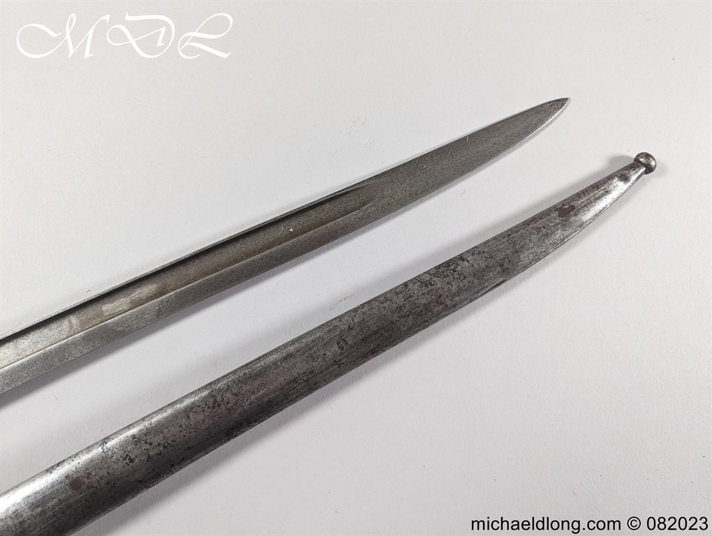 Portuguese Model 1885 Bayonet and Frog - Image 9