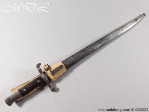 Portuguese Model 1885 Bayonet and Frog