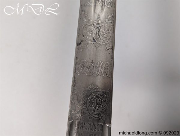 78th Highlanders The Ross Shire Buffs Officer’s Cross Hilt - Image 16