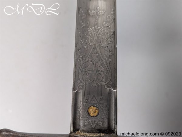 78th Highlanders The Ross Shire Buffs Officer’s Cross Hilt - Image 13