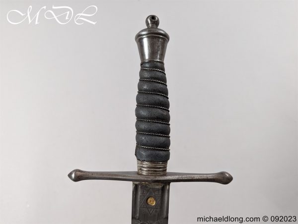78th Highlanders The Ross Shire Buffs Officer’s Cross Hilt - Image 8