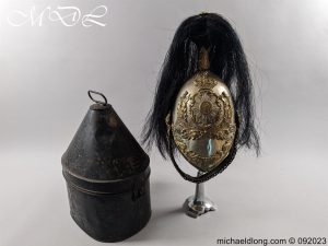 Victorian Queens Own Glasgow Yeomanry Officer’s Helmet