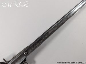 michaeldlong.com 0823316 300x225 English 19th c Flintlock Sword Pistol