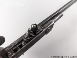 michaeldlong.com 0823321 300x225 English 19th c Flintlock Sword Pistol