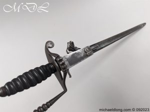 michaeldlong.com 0823329 300x225 English 19th c Flintlock Sword Pistol