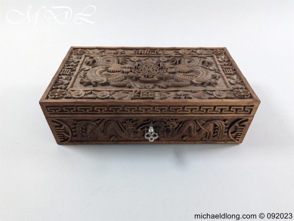 michaeldlong.com 0823330 600x452 9th Royal Lancers Carved Box