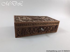 michaeldlong.com 0823333 300x225 9th Royal Lancers Carved Box