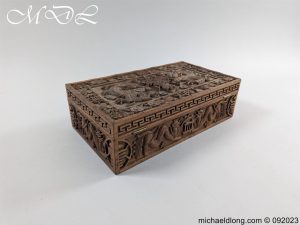 michaeldlong.com 0823335 300x225 9th Royal Lancers Carved Box