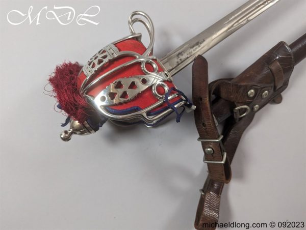Royal Scots 5th Volunteers Basket Hilted Sword - Image 22