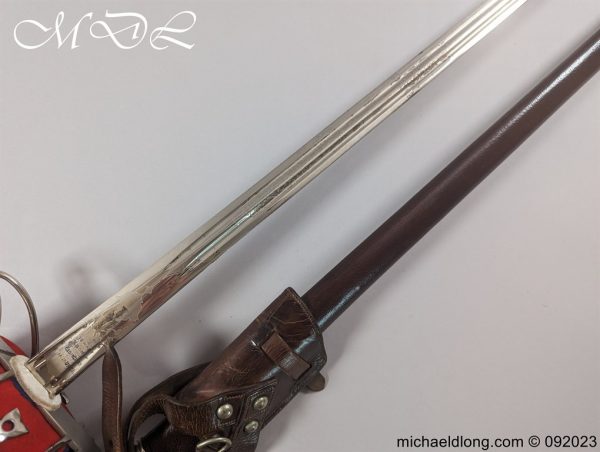 Royal Scots 5th Volunteers Basket Hilted Sword - Image 21