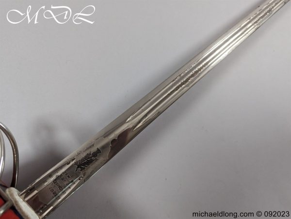 Royal Scots 5th Volunteers Basket Hilted Sword - Image 12
