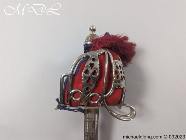 Royal Scots 5th Volunteers Basket Hilted Sword - Image 6