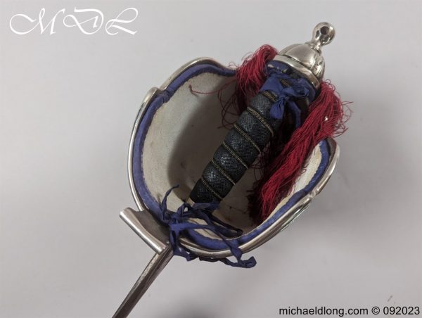 Royal Scots 5th Volunteers Basket Hilted Sword - Image 5