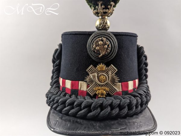 Highland Light Infantry Officer’s Shako - Image 15