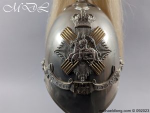 michaeldlong.com 0823498 300x225 Victorian Fife Light Horse Officer’s Helmet