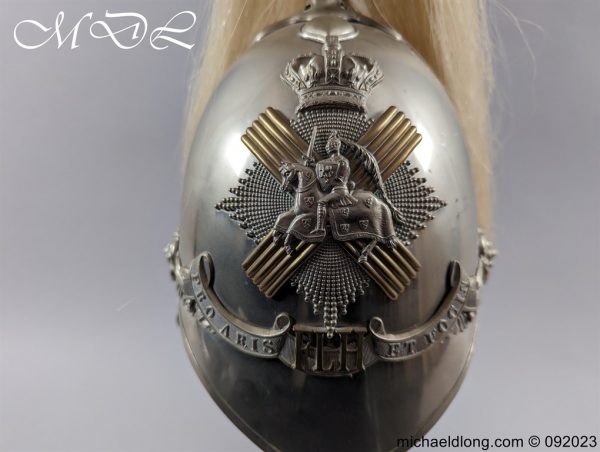 michaeldlong.com 0823498 600x452 Victorian Fife Light Horse Officer’s Helmet
