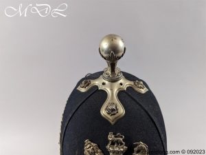 michaeldlong.com 0823510 300x225 Aberdeen City Artillery Victorian Officer’s Helmet