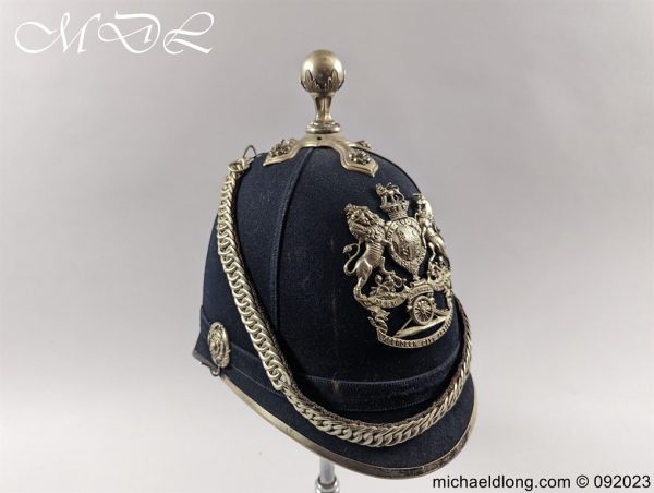 michaeldlong.com 0823519 600x452 Aberdeen City Artillery Victorian Officer’s Helmet
