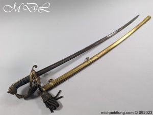 George 4th Scots Fusiliers Guards Officer’s Sword
