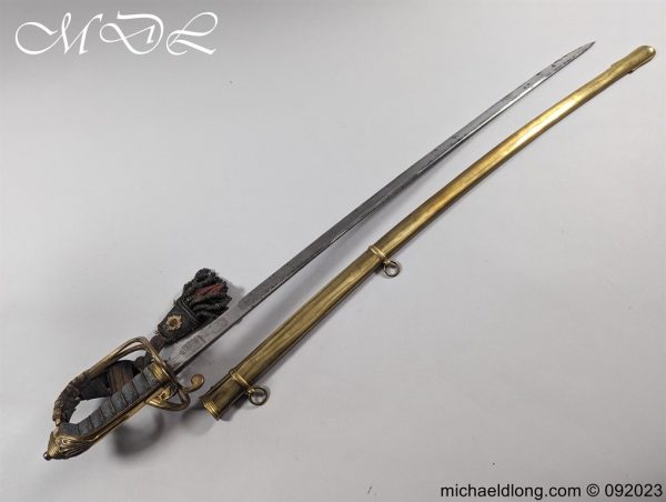 michaeldlong.com 0823553 600x452 George 4th Scots Fusiliers Guards Officer’s Sword