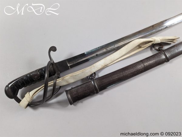 michaeldlong.com 0823630 600x452 British 1821 Light Cavalry Troopers Sword by Reeves & Co