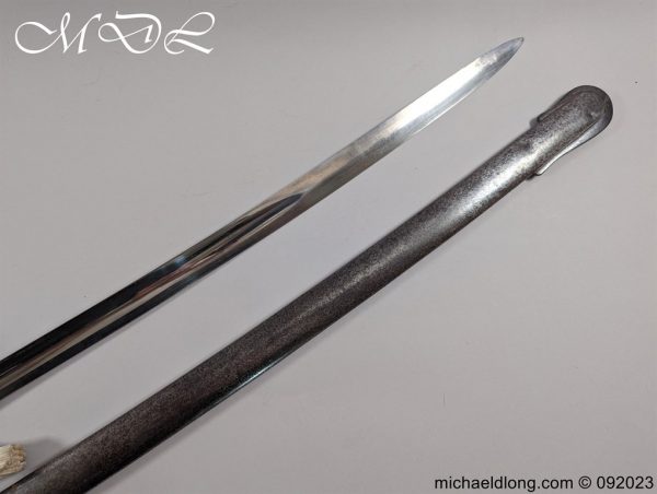 michaeldlong.com 0823632 600x452 British 1821 Light Cavalry Troopers Sword by Reeves & Co