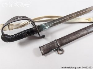 michaeldlong.com 0823634 300x225 British 1821 Light Cavalry Troopers Sword by Reeves & Co