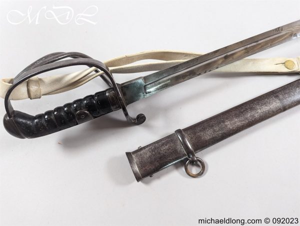 michaeldlong.com 0823634 600x452 British 1821 Light Cavalry Troopers Sword by Reeves & Co