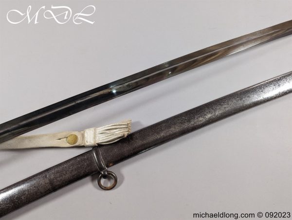 michaeldlong.com 0823635 600x452 British 1821 Light Cavalry Troopers Sword by Reeves & Co