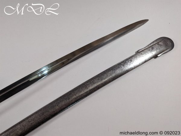 michaeldlong.com 0823636 600x452 British 1821 Light Cavalry Troopers Sword by Reeves & Co