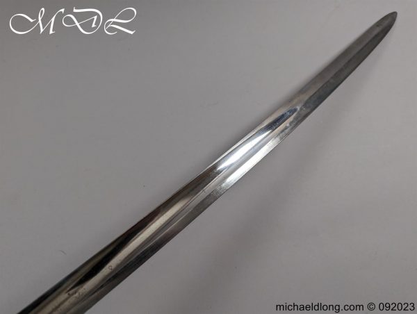 michaeldlong.com 0823640 600x452 British 1821 Light Cavalry Troopers Sword by Reeves & Co