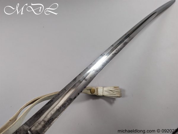 michaeldlong.com 0823641 600x452 British 1821 Light Cavalry Troopers Sword by Reeves & Co
